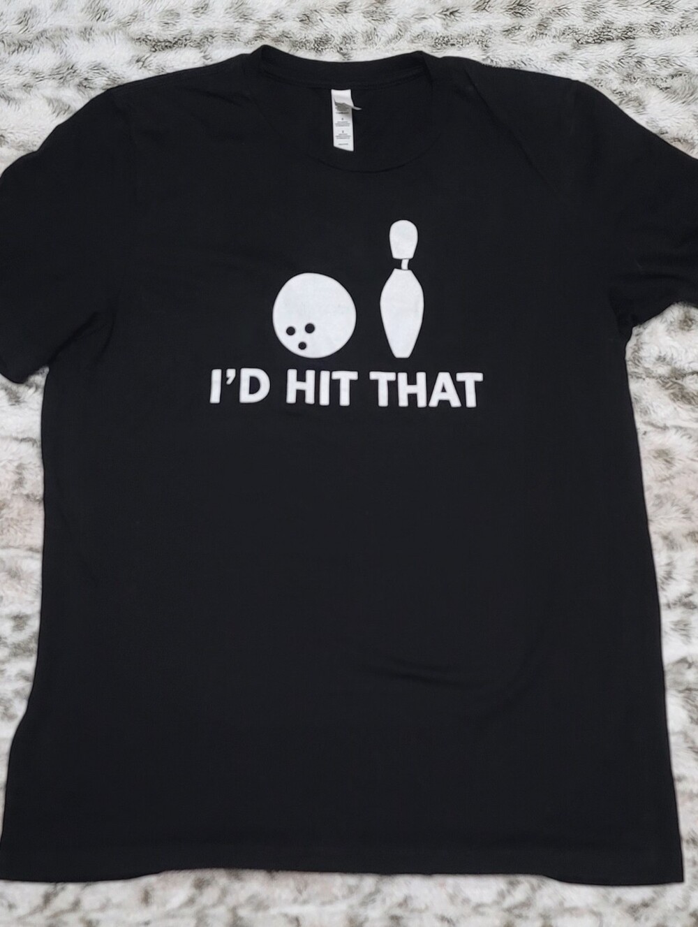 Funny Bowling I'd Hit That Logo T-Shirt